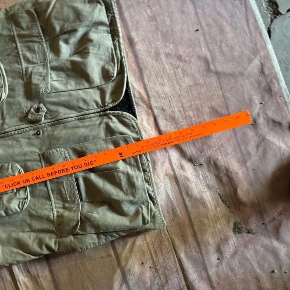 Vintage Marlboro Classics Plaid Lined Fishing Vest